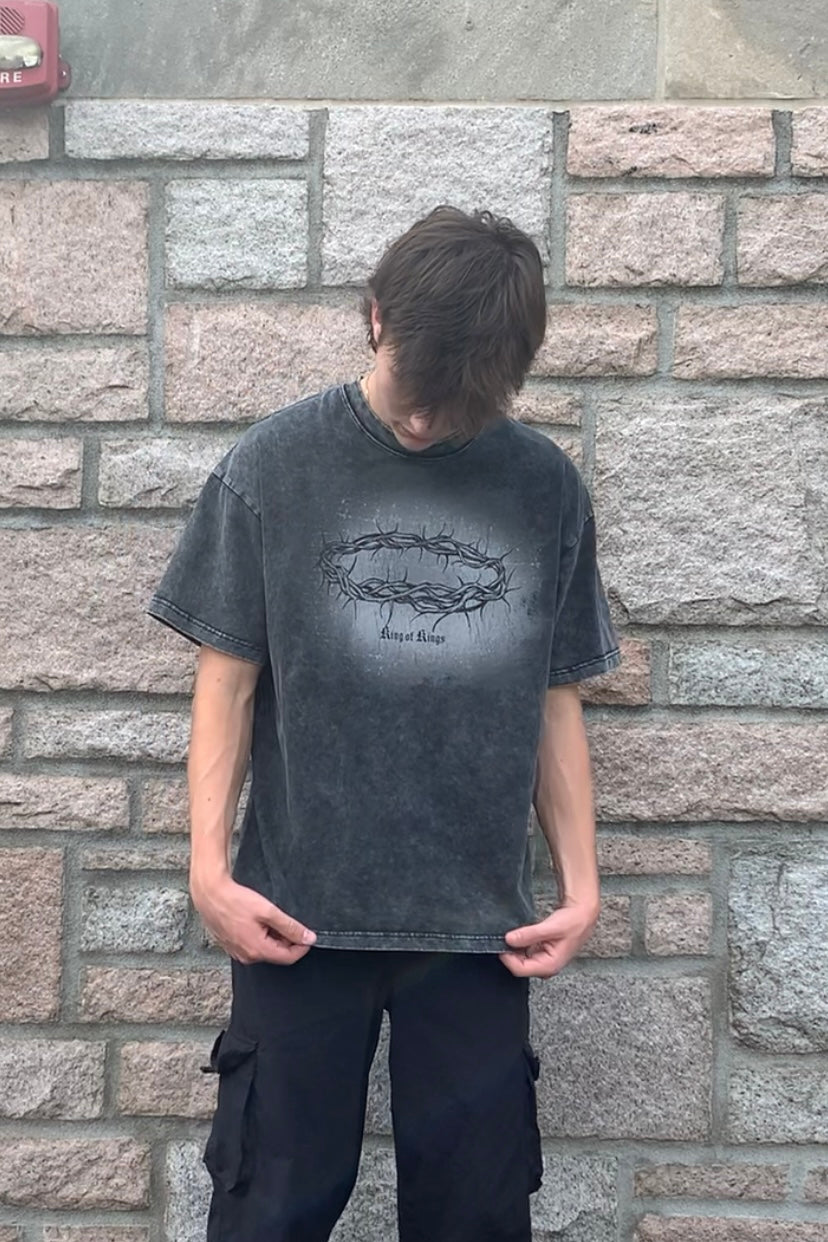 King of Kings Snow Washed Tee
