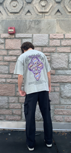 Carried Cross Snow Washed Tee