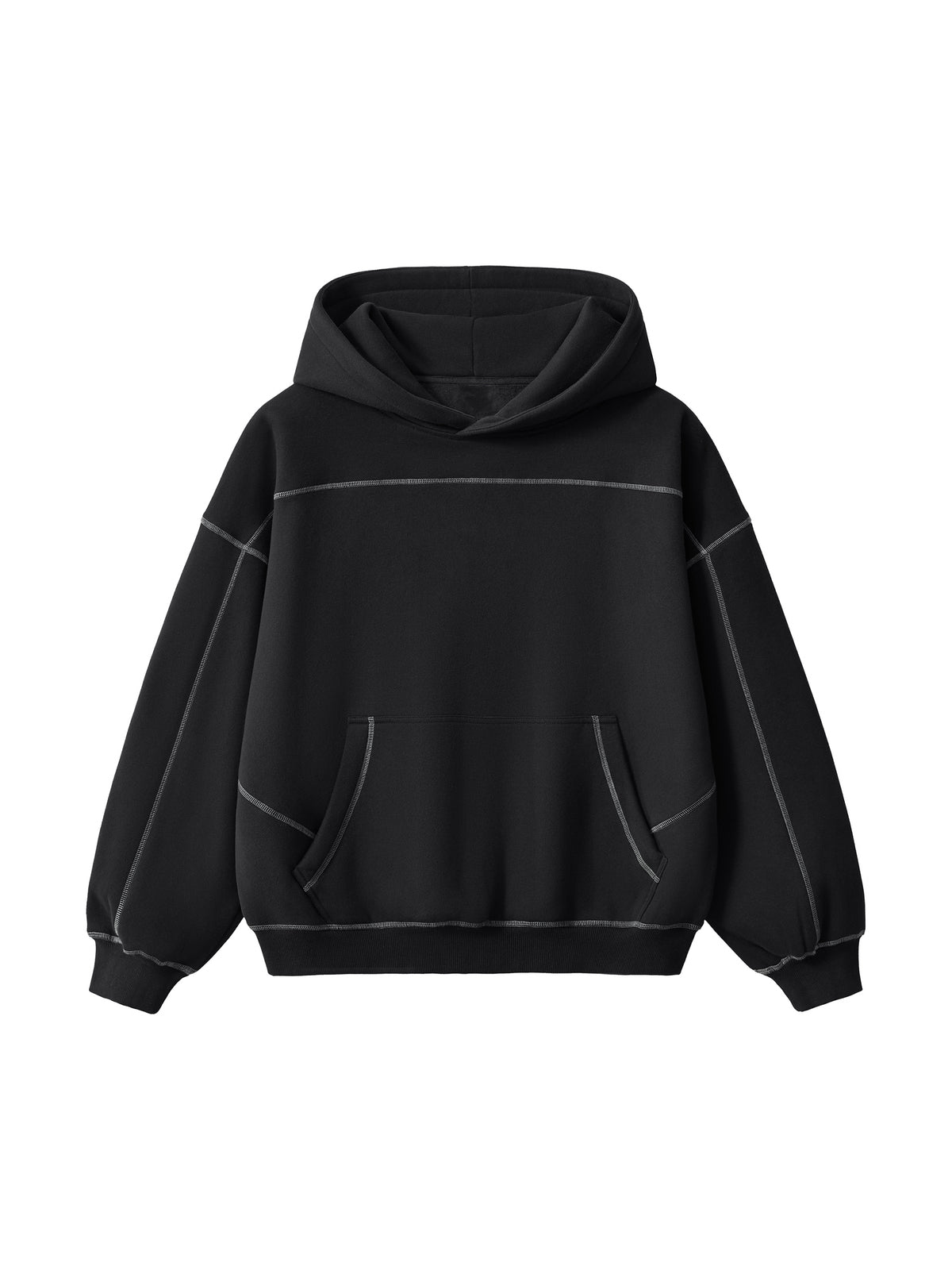 Stitched Fleece Hoodie