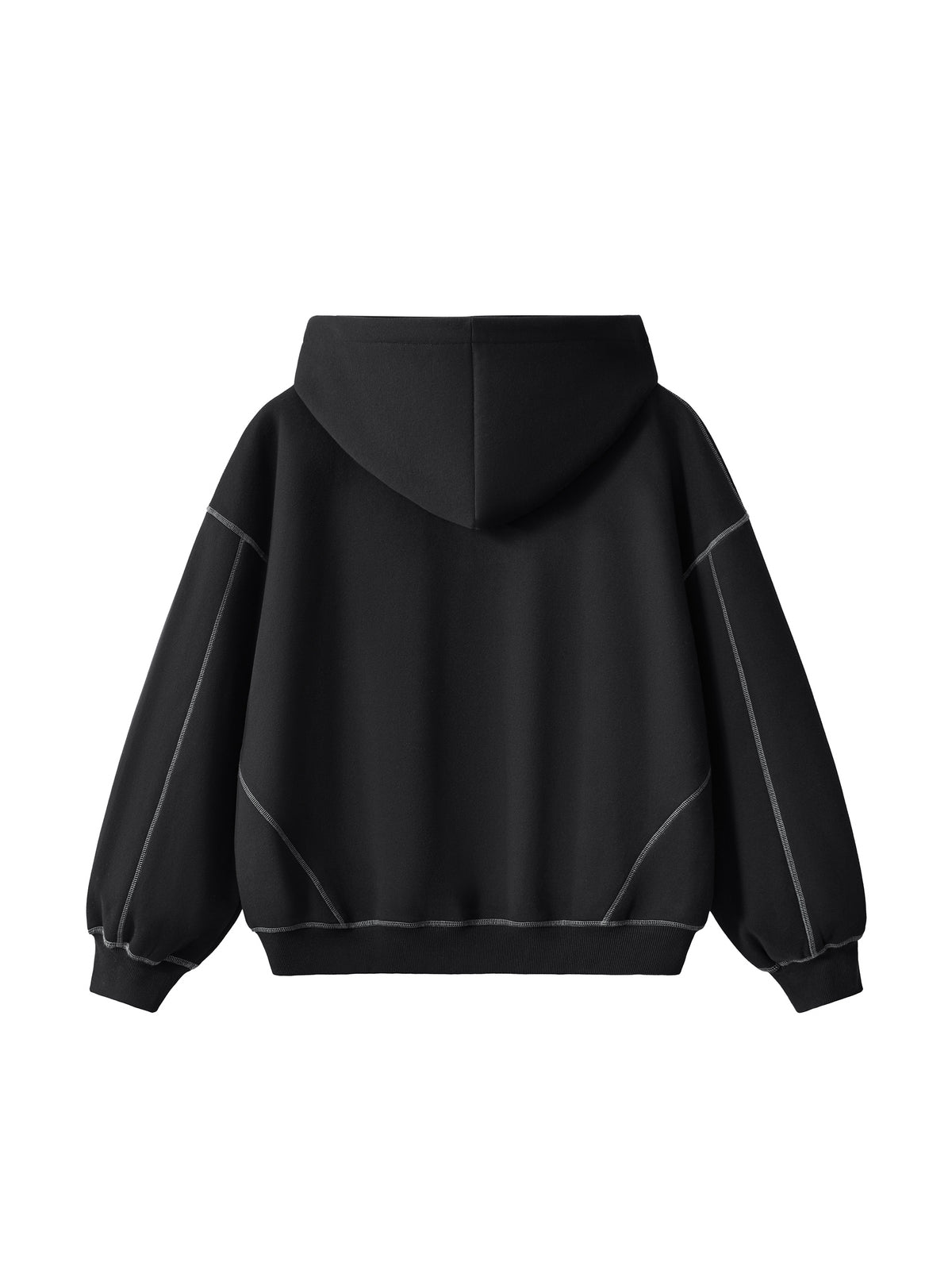 Stitched Fleece Hoodie